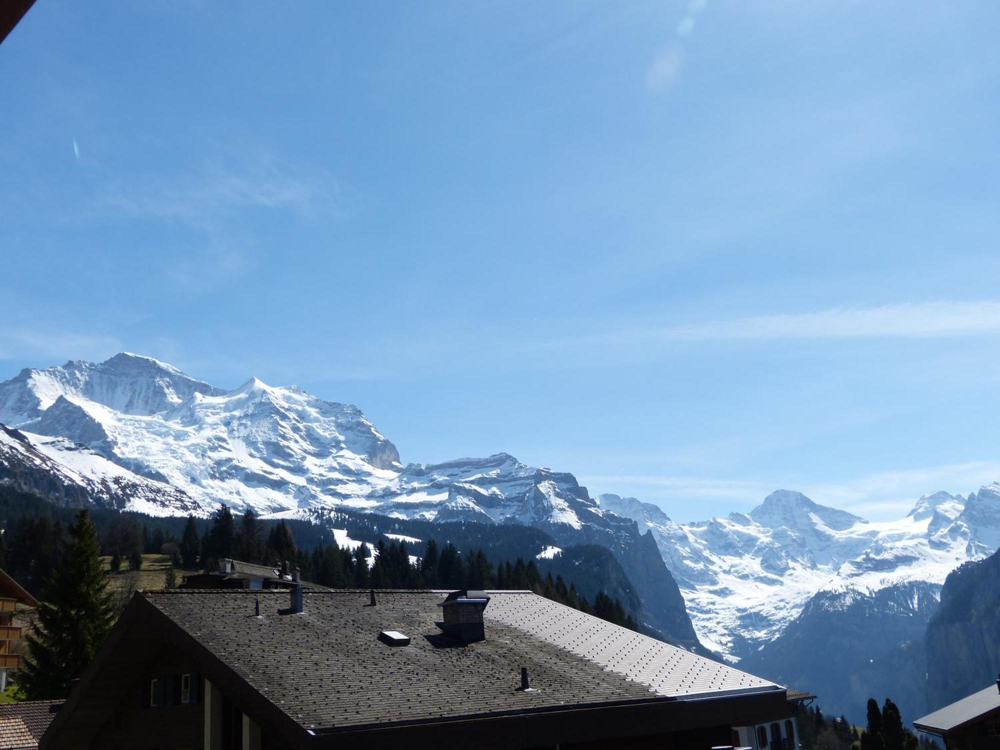Chalet Bella Vista 6 Wengen Exteriér fotografie